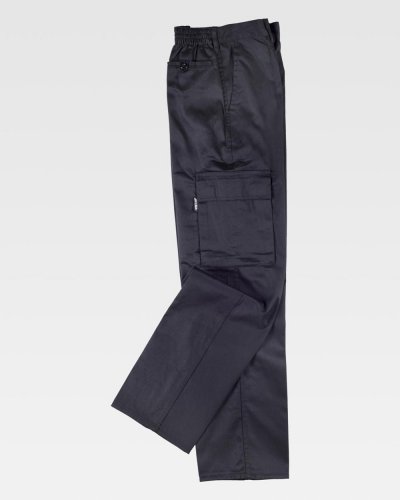 Pantalone da lavoro multitasche BLACK