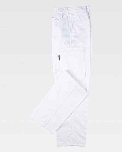 Pantalone da lavoro multitasche WHITE