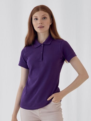 Safran Pure Women Polo Donna 100% Cotone Regular Fit