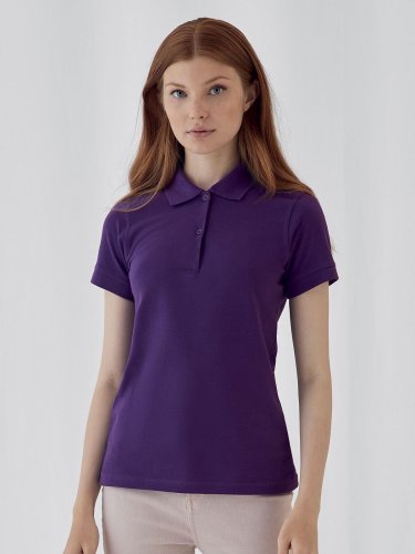 Safran Pure Women Polo Donna 100% Cotone Regular Fit