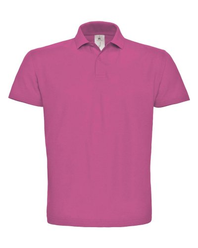 Polo uomo pique Fuchsia