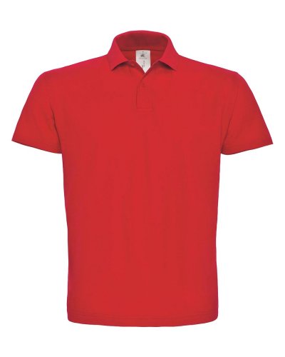 Polo uomo pique Red