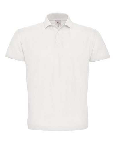 Polo uomo pique White