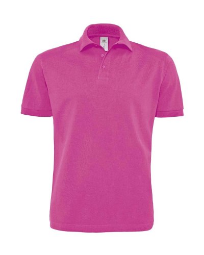 Polo uomo pique Heavymill Very Berry