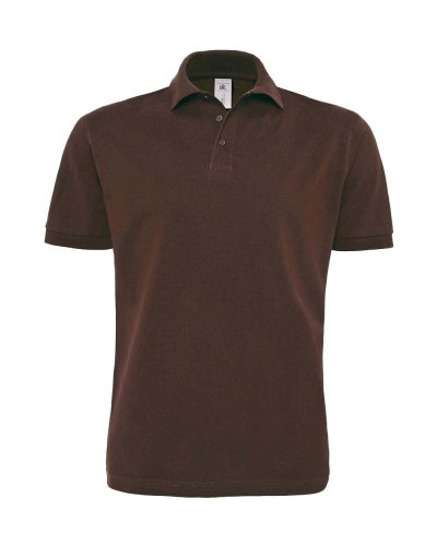 Polo uomo pique Heavymill Brown