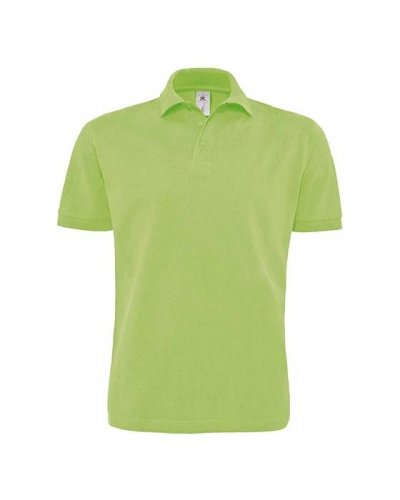 Polo uomo pique Heavymill Pistachio