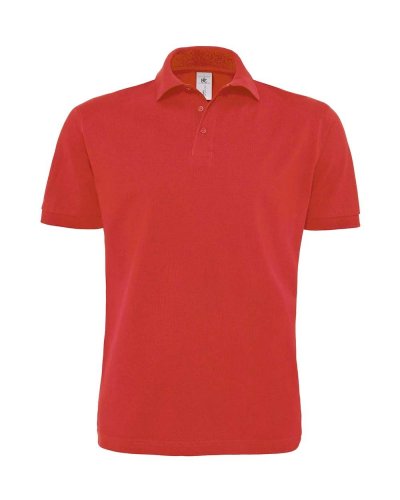 Polo uomo pique Heavymill Red