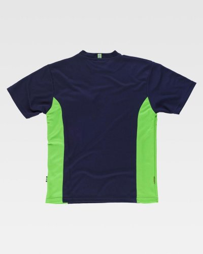 T-shirt  da lavoro bicolore