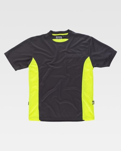 T-shirt  da lavoro bicolore