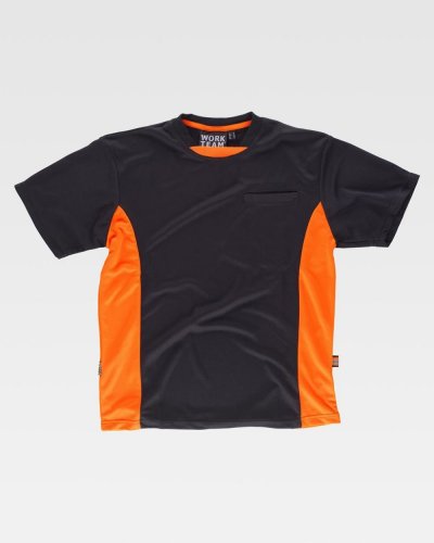 T-shirt  da lavoro bicolore