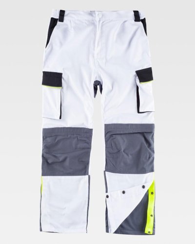 Pantalone multitasche con rinforzi
