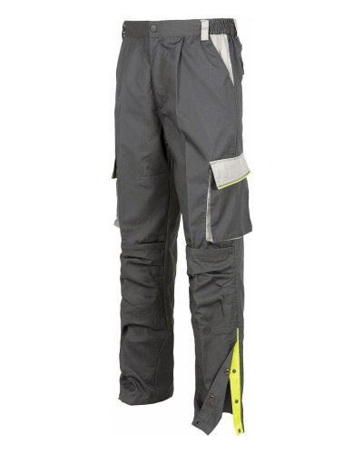 Pantalone multitasche con rinforzi Dark Grey
