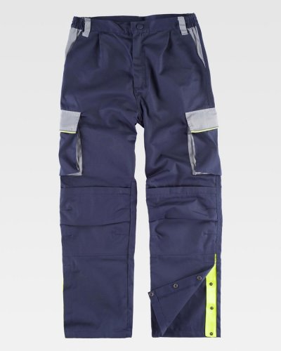 Pantalone multitasche con rinforzi