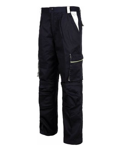Pantalone multitasche con rinforzi NAVY