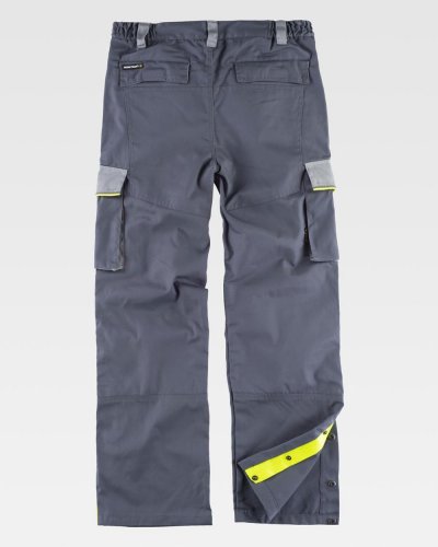 Pantalone multitasche con rinforzi