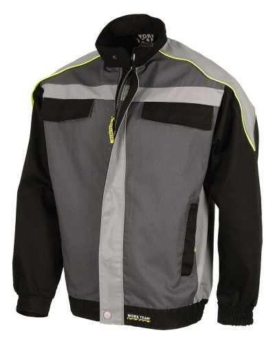 Giacca da lavoro con dettagli rifrangenti Dark Grey