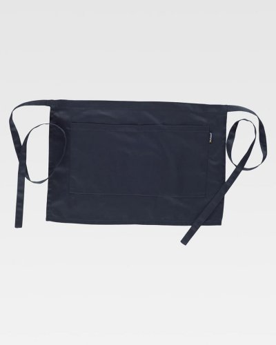 Grembiule corto con 2 tasche aperte NAVY