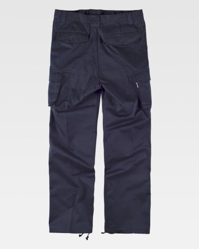 Pantalone multitasche con rinforzi