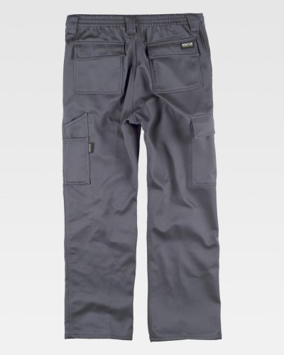 Pantalone multitasche con rinforzi