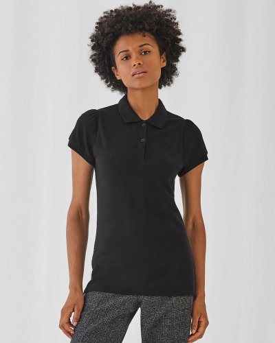 Polo donna Piqué Heavymill/women