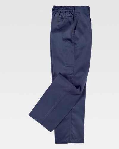 Pantalone con elastico in vita industriale NAVY