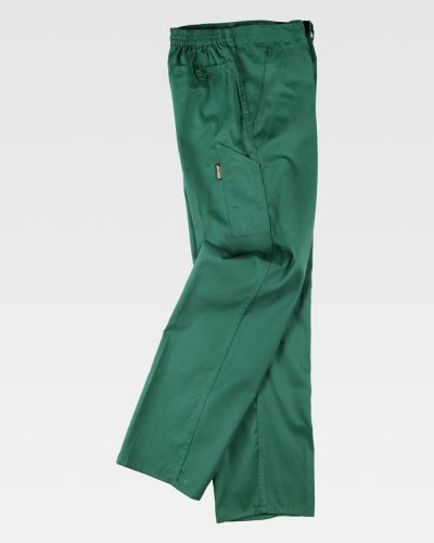 Pantalone con elastico in vita industriale