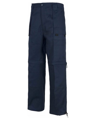 Pantalone multitasche con gambe staccabili NAVY