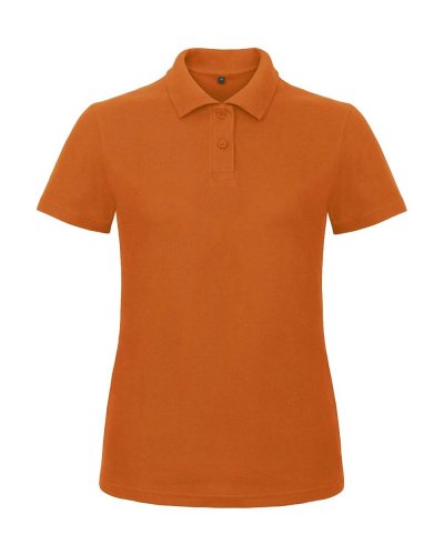 Polo donna Pique B&C Collection Orange