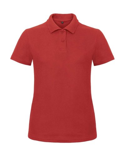 Polo donna Pique B&C Collection Red