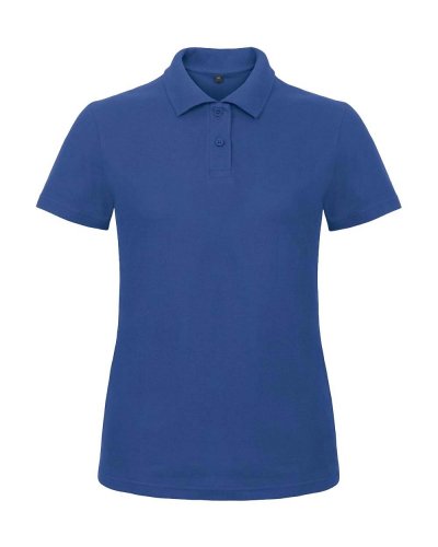 Polo donna Pique B&C Collection Royal Blue