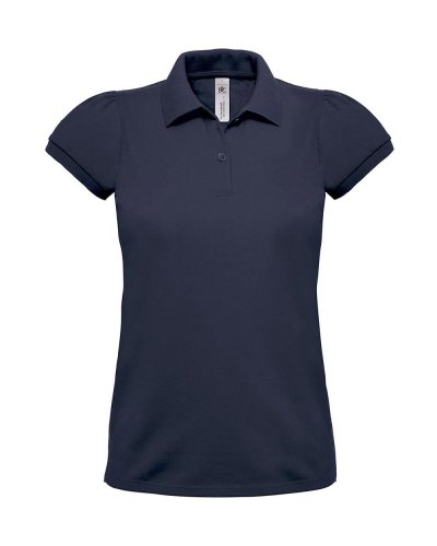 Polo donna Piqué Heavymill/women Navy
