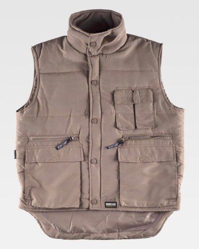 Gilet imbottito multitasche
