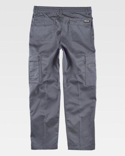 Pantalone multitasche con triple cuciture