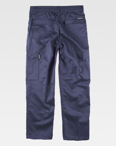 Pantalone multitasche con triple cuciture