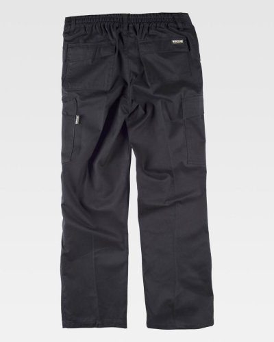 Pantalone multitasche con triple cuciture