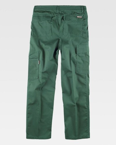 Pantalone multitasche con triple cuciture