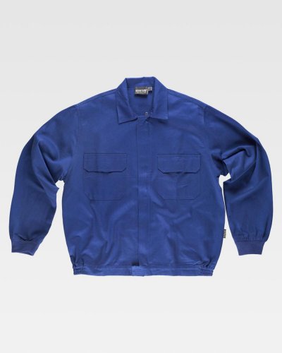 Giacca da lavoro 100% cotone con chiusura a cerniera ROYAL