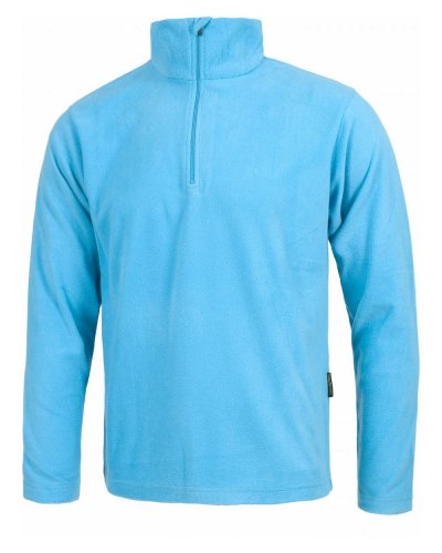 Maglione pile da lavoro mezza zip