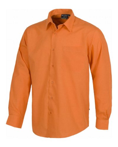 Camicia da lavoro maniche lunghe con taschino
