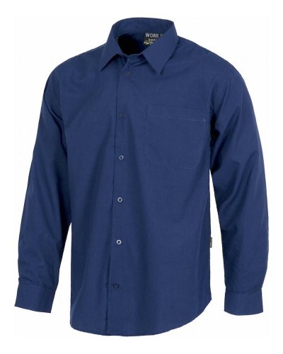 Camicia da lavoro maniche lunghe con taschino