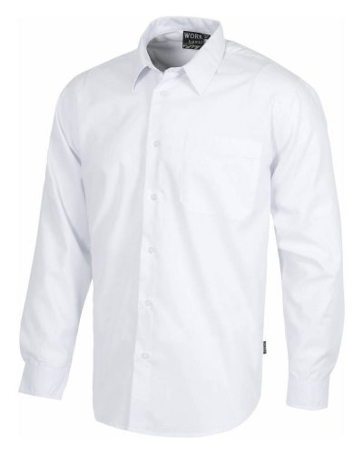 Camicia da lavoro maniche lunghe con taschino