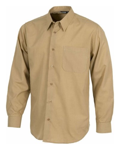 Camicia da lavoro maniche lunghe con taschino