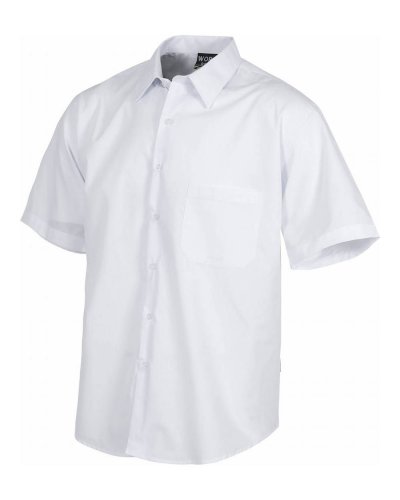 Camicia da lavoro maniche corte con taschino