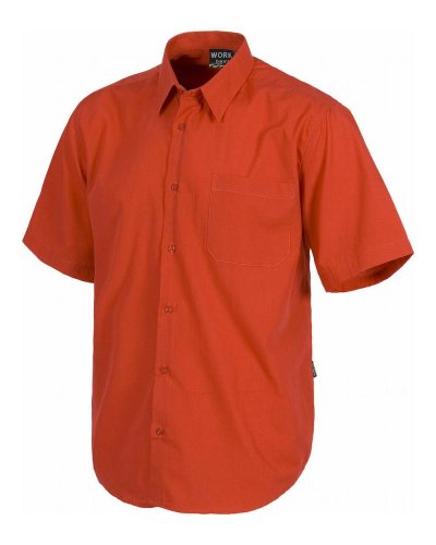 Camicia da lavoro maniche corte con taschino