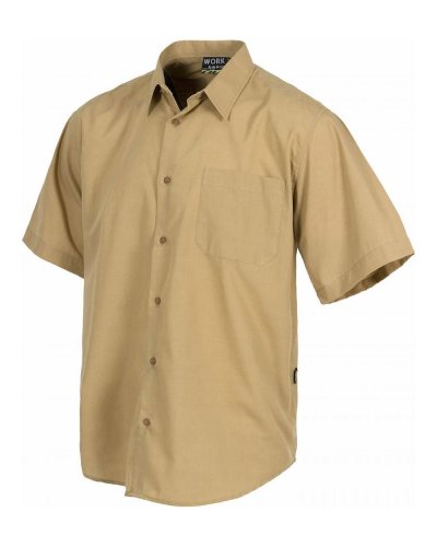 Camicia da lavoro maniche corte con taschino