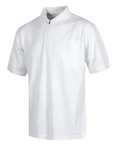 Polo con zip WHITE