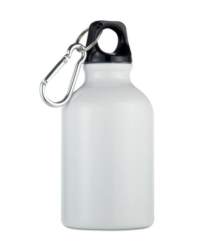 Mini borraccia in alluminio 300 ml Bianco