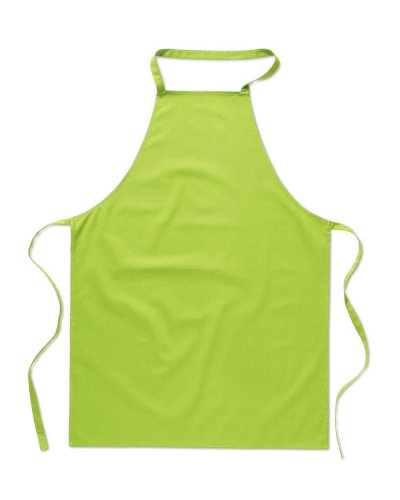 Grembiule con pettorina senza taschini Verde Lime