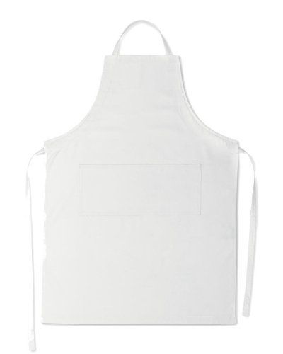 Grembiule da cucina regolabile WHITE