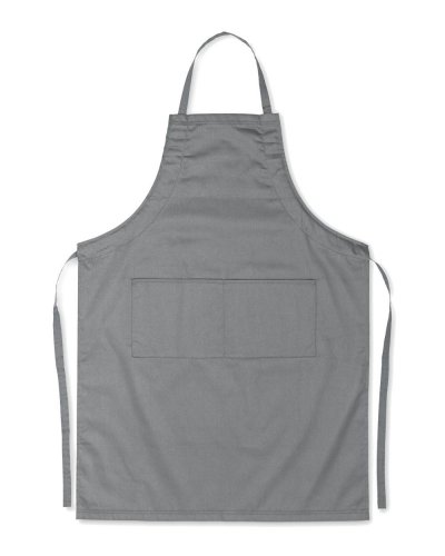 Grembiule da cucina regolabile Grigio